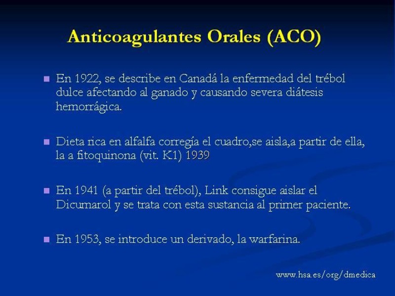 Diapositiva 24 de Anticoagulantes