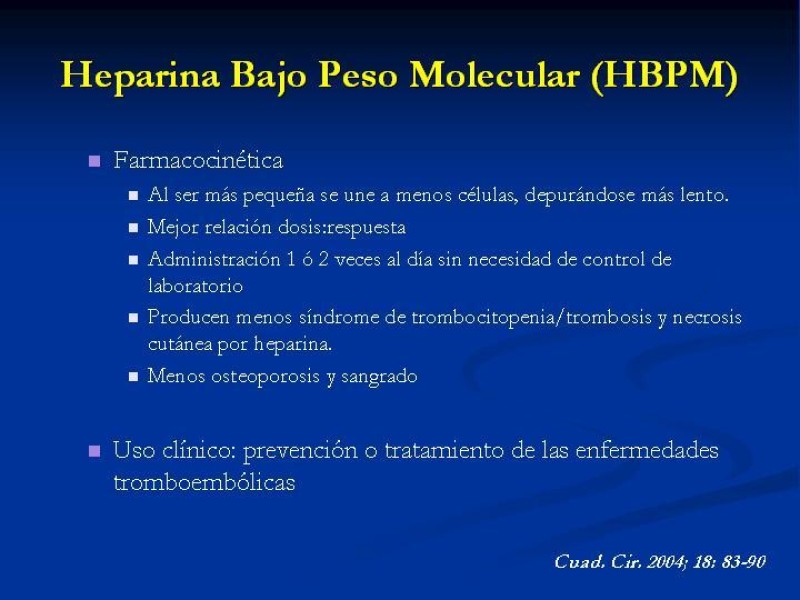 Diapositiva 23 de Anticoagulantes