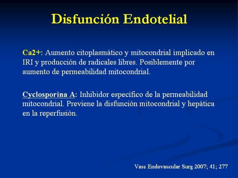 Diapositiva 9 de SD. Reperfusión