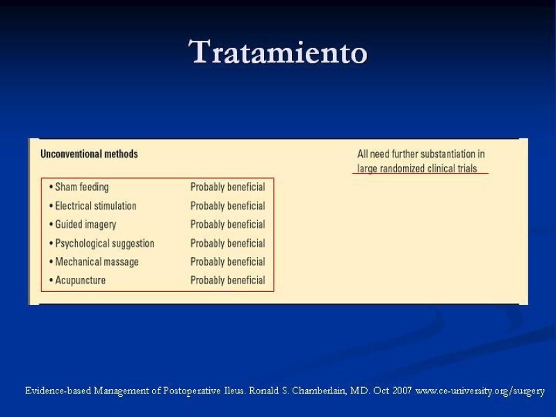 Diapositiva 26 de Ileo postoperatorio
