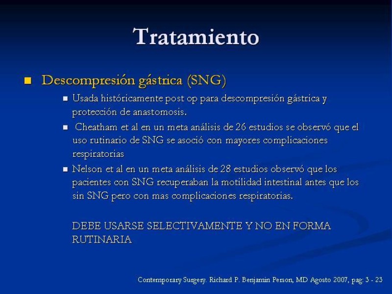 Diapositiva 22 de Ileo postoperatorio