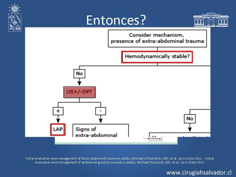 Diapositiva 3 de Imágenes en Trauma Abdominal 