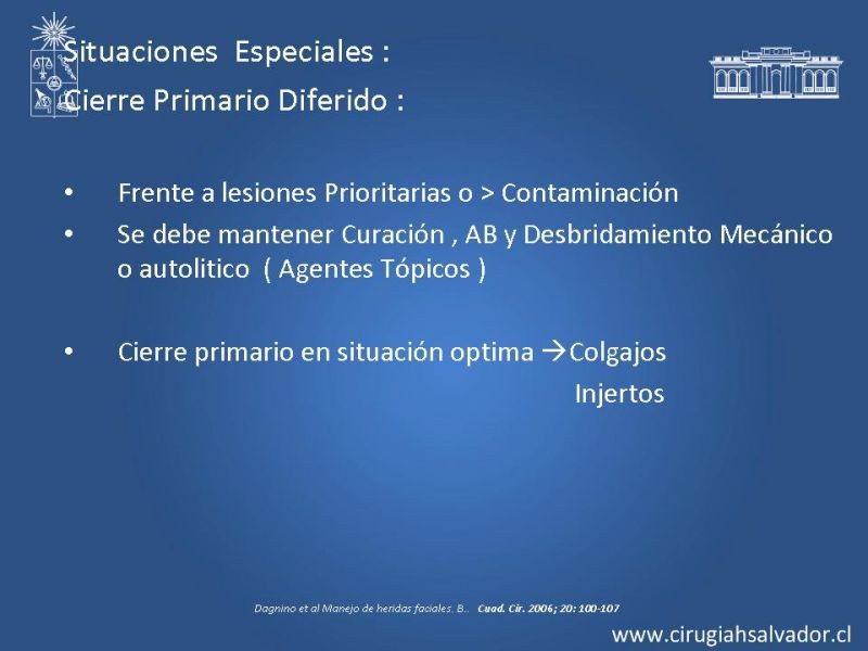 Diapositiva 22 de Trauma Facial: Manejo Quirúrgico de Partes Blandas  