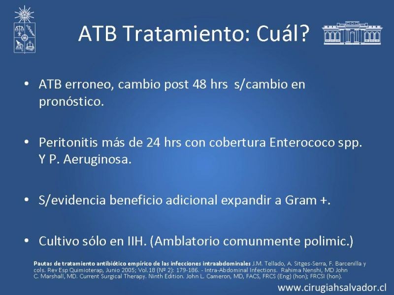 Diapositiva 19 de Armamentario ATB HDS: Indicaciones y usos