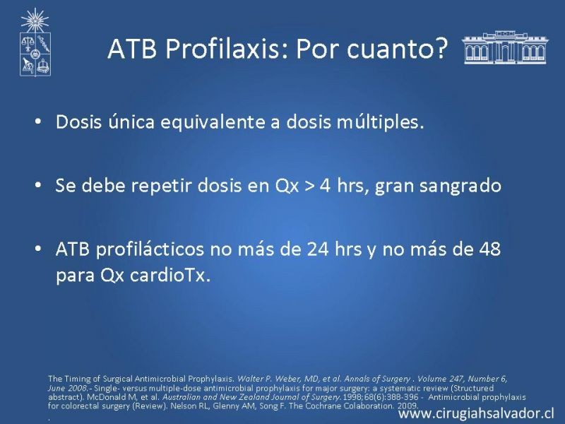 Diapositiva 16 de Armamentario ATB HDS: Indicaciones y usos