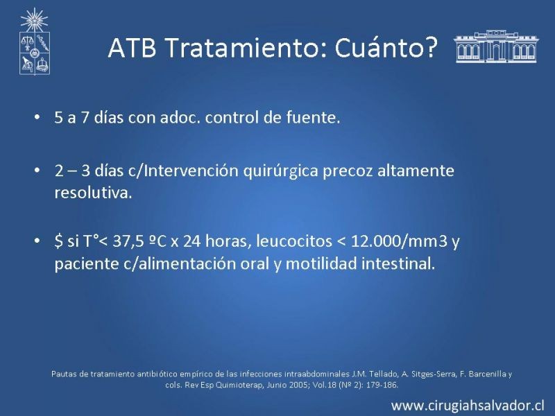 Diapositiva 21 de Armamentario ATB HDS: Indicaciones y usos