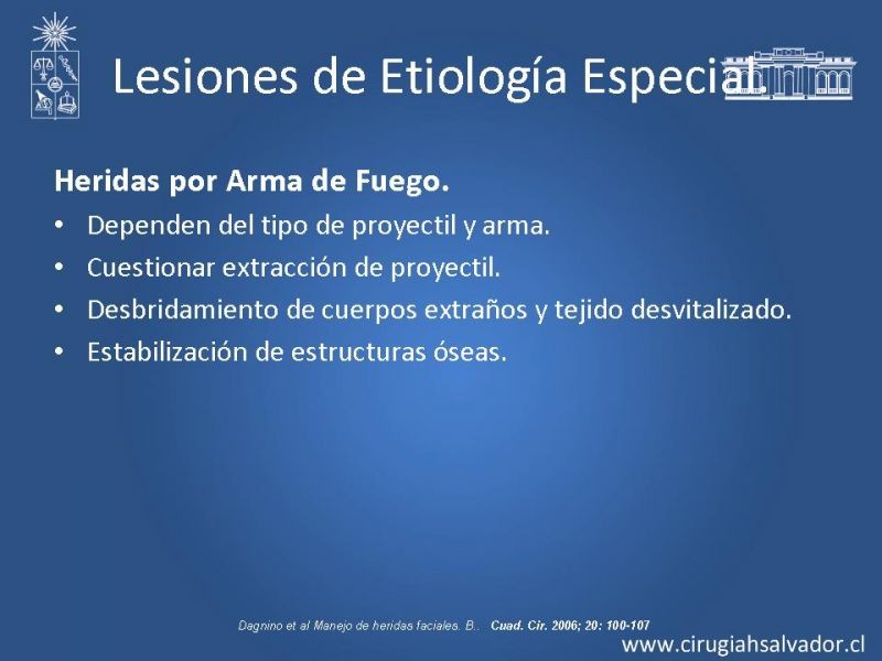 Diapositiva 48 de Trauma Facial: Manejo Quirúrgico de Partes Blandas  