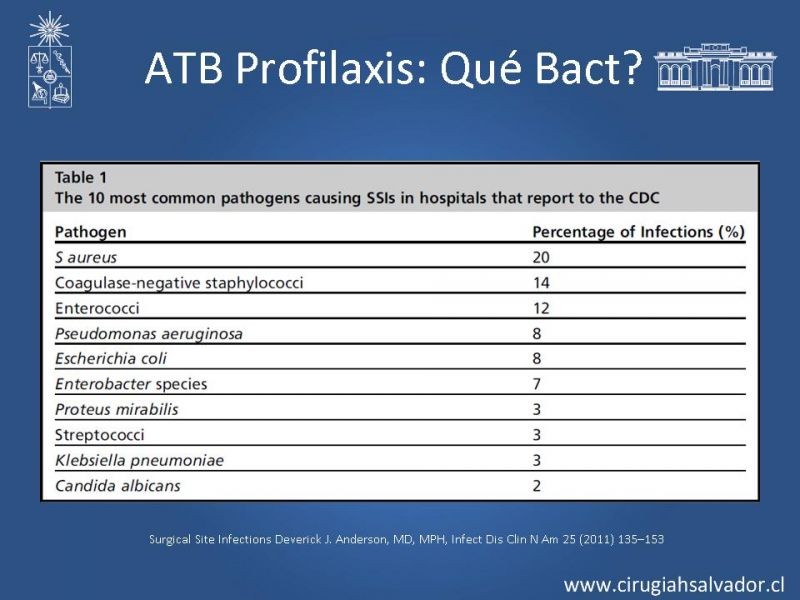 Diapositiva 9 de Armamentario ATB HDS: Indicaciones y usos