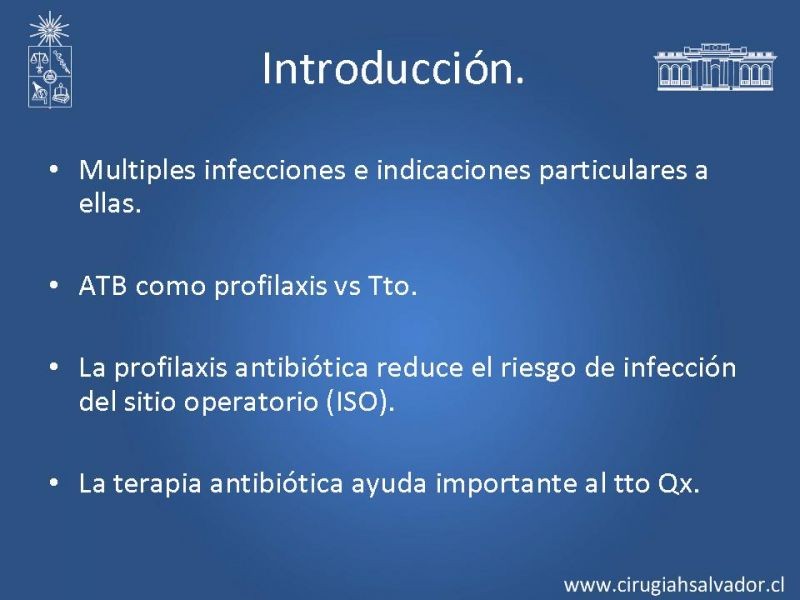 Diapositiva 1 de Armamentario ATB HDS: Indicaciones y usos