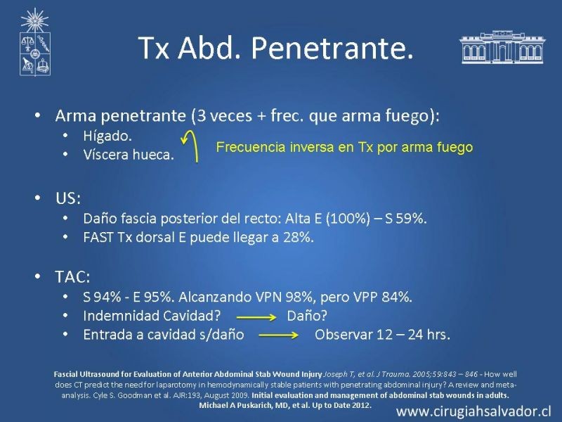 Diapositiva 19 de Imágenes en Trauma Abdominal 