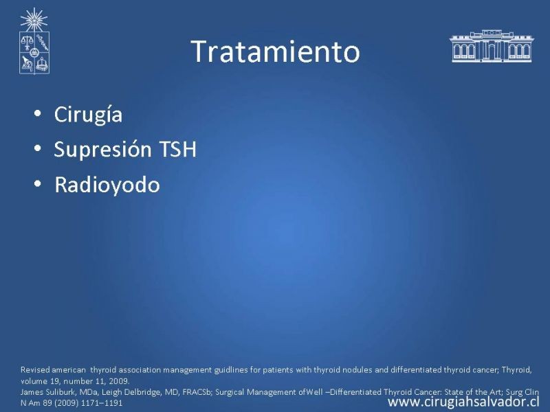 Diapositiva 15 de Cáncer diferenciado de tiroides