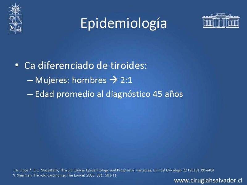 Diapositiva 2 de Cáncer diferenciado de tiroides