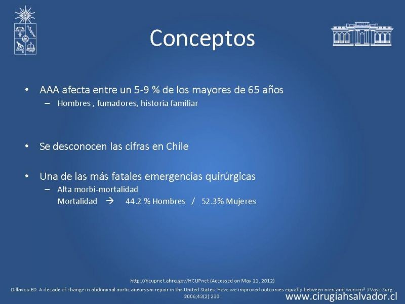 Diapositiva 4 de Aneurisma Aórtico Abdominal Roto