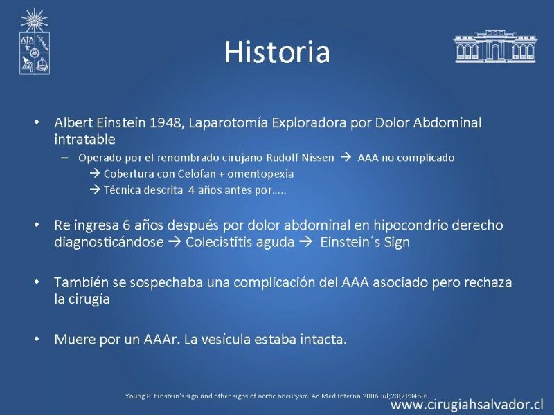 Diapositiva 3 de Aneurisma Aórtico Abdominal Roto