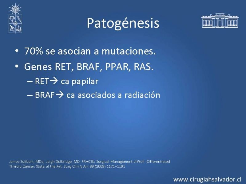 Diapositiva 4 de Cáncer diferenciado de tiroides
