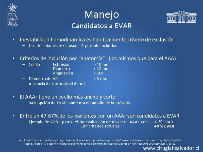 Diapositiva 22 de Aneurisma Aórtico Abdominal Roto
