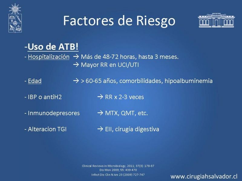 Diapositiva 8 de Diarrea por C. Difficile