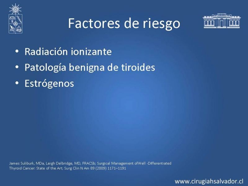 Diapositiva 3 de Cáncer diferenciado de tiroides