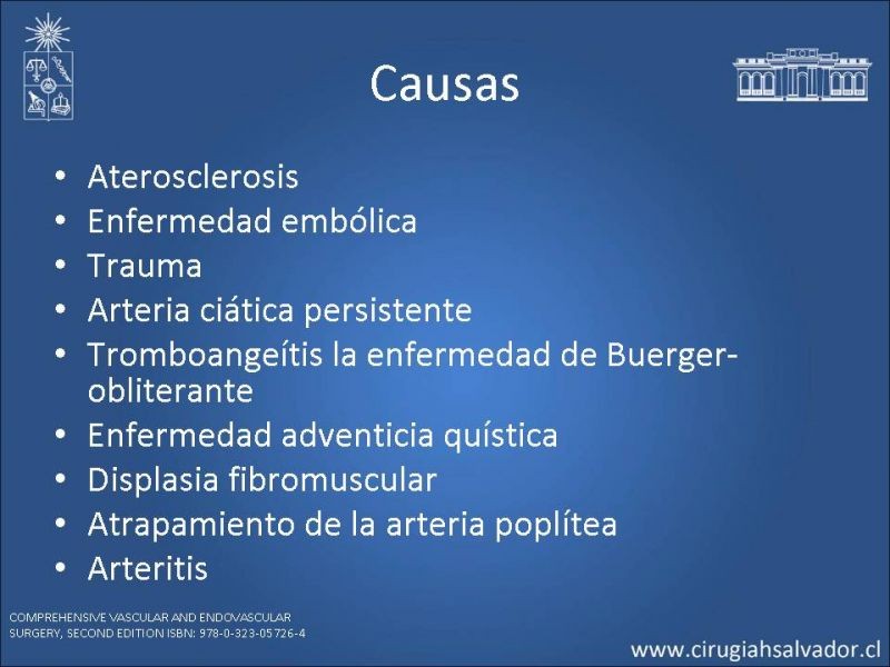 Diapositiva 5 de Enfermedad Arterial Oclusiva: Clínica, diagnóstico y pronóstico