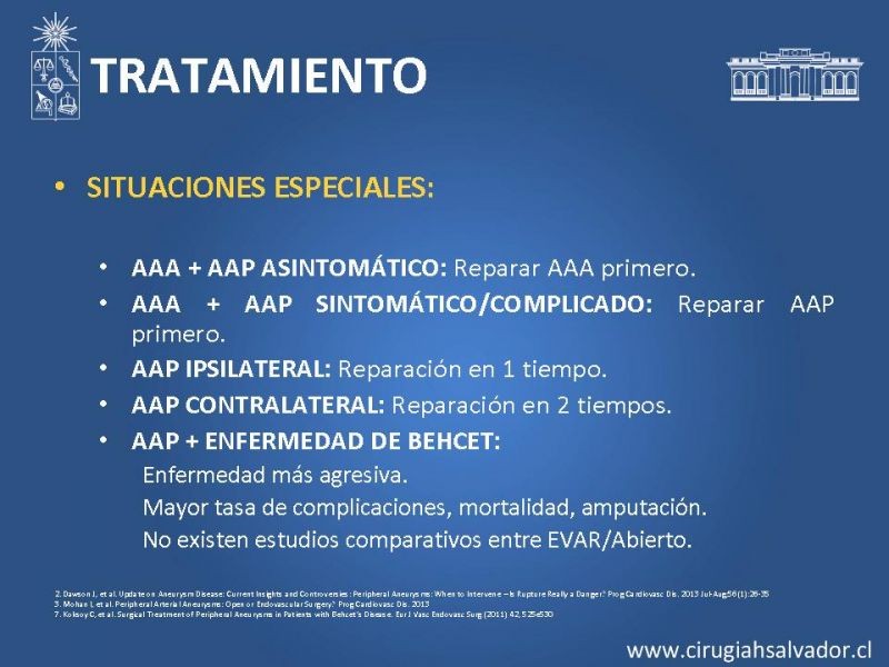 Diapositiva 17 de Aneurismas periféricos