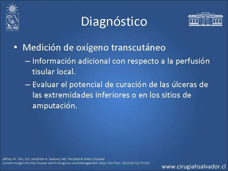 Diapositiva 17 de Enfermedad Arterial Oclusiva: Clínica, diagnóstico y pronóstico