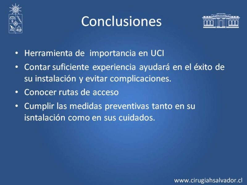 Diapositiva 18 de Accesos Vasculares Centrales