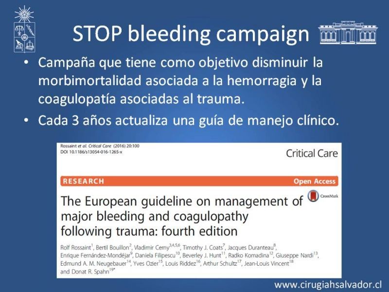 Diapositiva 7 de Transfusiones en trauma