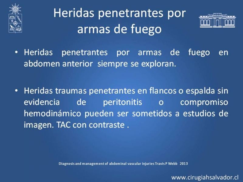 Diapositiva 6 de Lesiones Arteriales de Aorta abdominal e Iliacas 