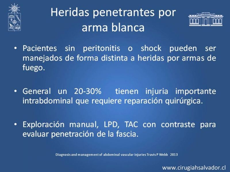 Diapositiva 7 de Lesiones Arteriales de Aorta abdominal e Iliacas 