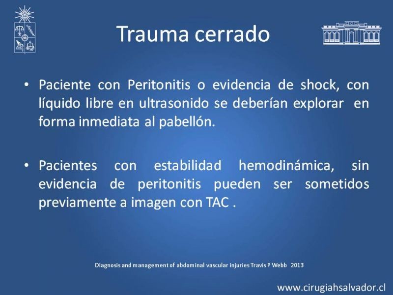Diapositiva 9 de Lesiones Arteriales de Aorta abdominal e Iliacas 