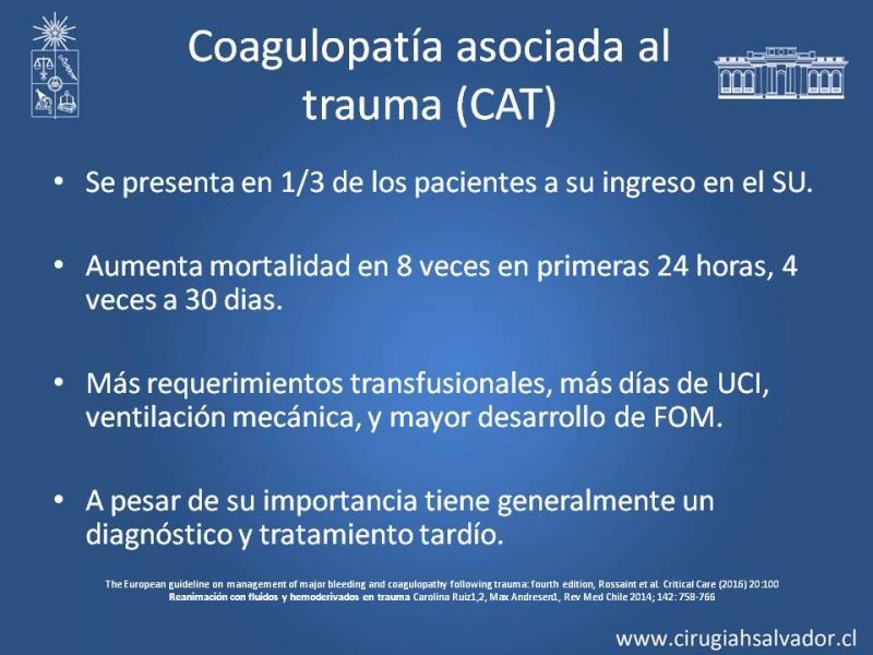 Diapositiva 5 de Transfusiones en trauma