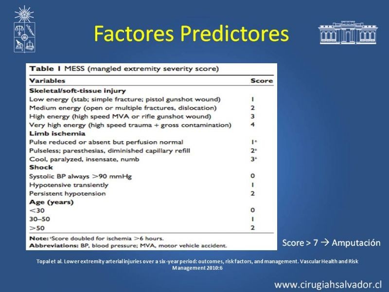 Diapositiva 5 de Trauma Arterial de EEII