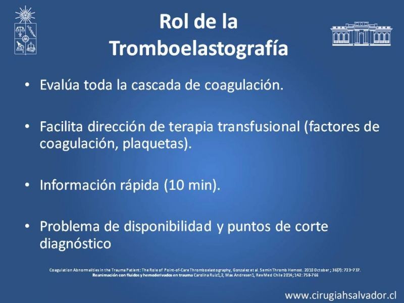 Diapositiva 4 de Transfusiones en trauma