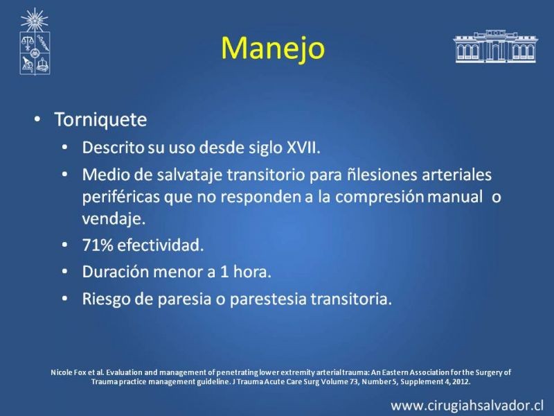 Diapositiva 9 de Trauma Arterial de EEII