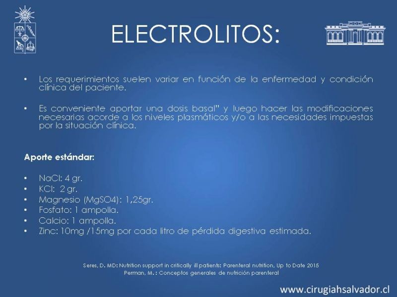 Diapositiva 18 de Nutrición parenteral