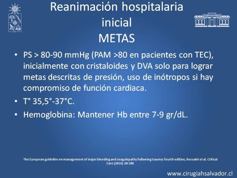 Diapositiva 12 de Transfusiones en trauma