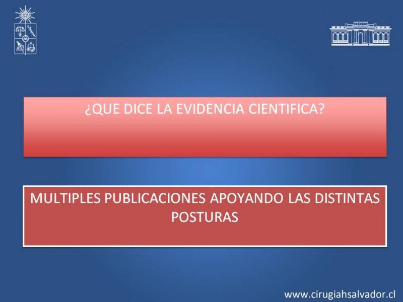 Diapositiva 19 de Manejo del plastron apendicular