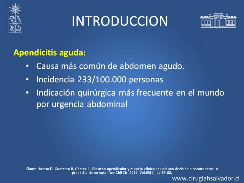 Diapositiva 1 de Manejo del plastron apendicular
