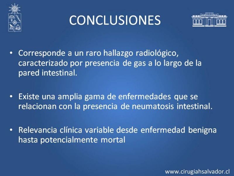 Diapositiva 40 de Neumatosis Intestinal