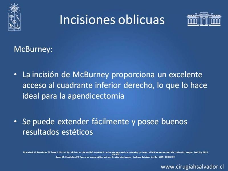 Diapositiva 16 de Laparotomías