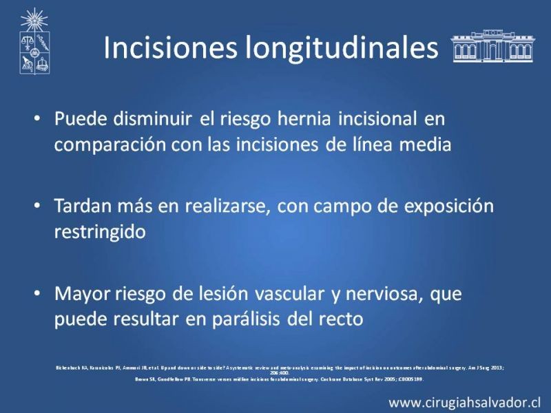 Diapositiva 15 de Laparotomías