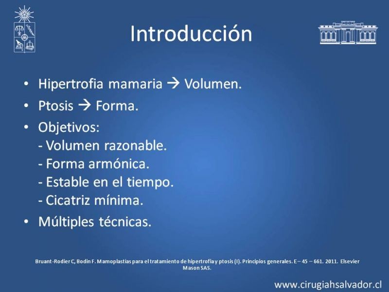 Diapositiva 1 de Reducción Mamaria