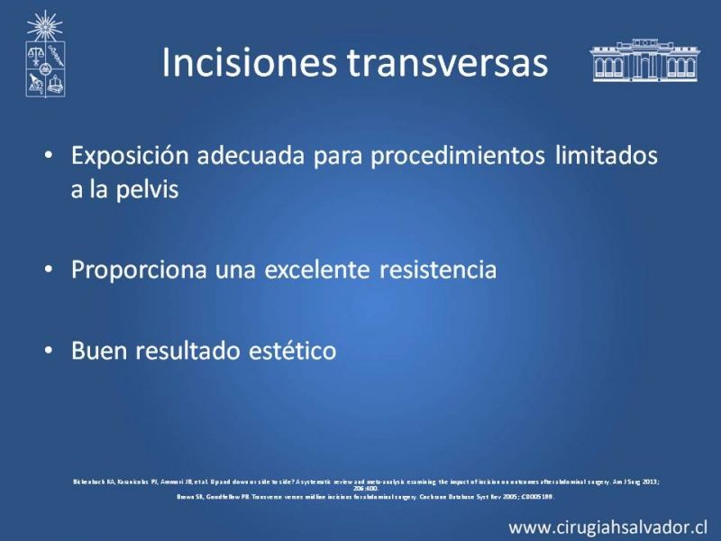 Diapositiva 23 de Laparotomías