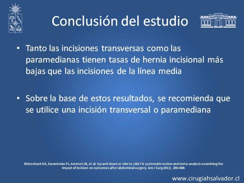 Diapositiva 9 de Laparotomías