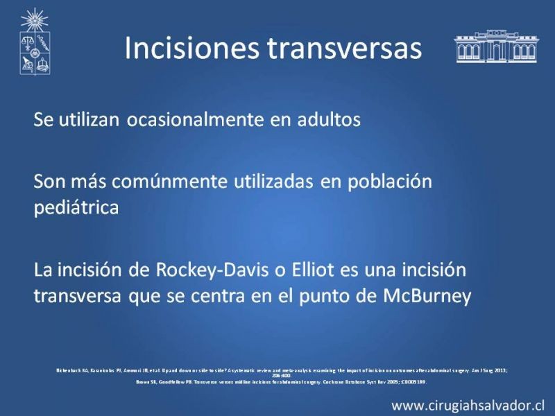 Diapositiva 19 de Laparotomías