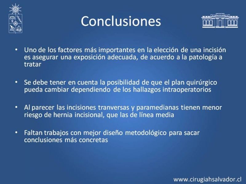 Diapositiva 25 de Laparotomías