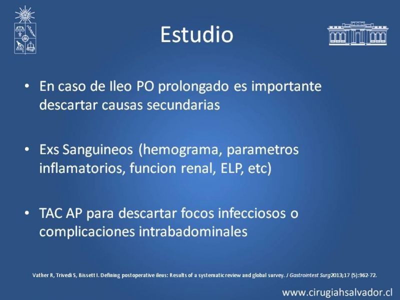 Diapositiva 11 de Ileo postquirúrgico
