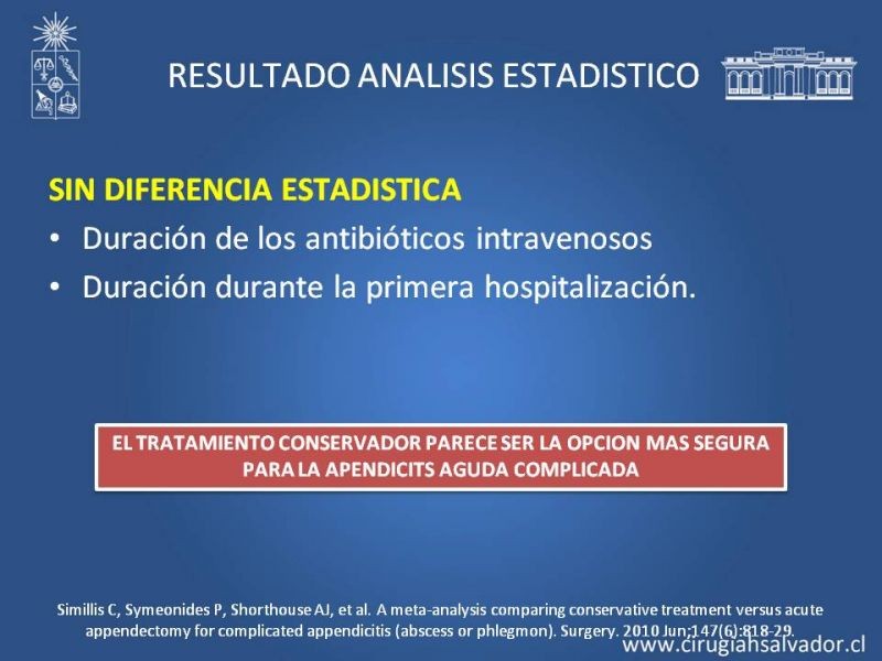 Diapositiva 32 de Manejo del plastron apendicular