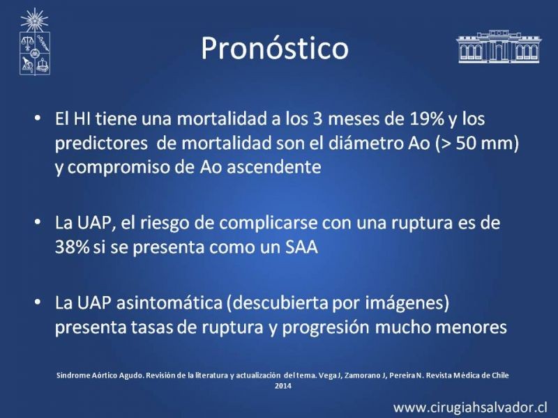 Diapositiva 22 de Síndrome Aórtico Agudo
