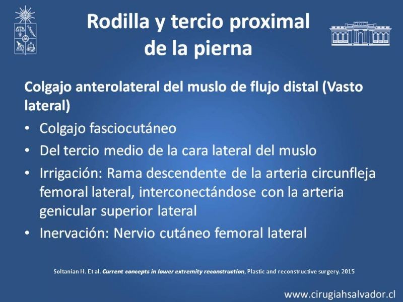 Diapositiva 16 de Reconstrucción de extremidad inferior